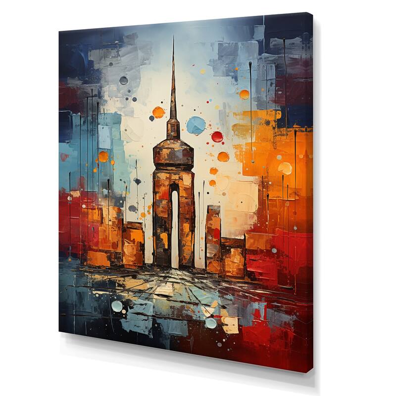 Designart "Germany Berlin Wall Remnants" Germany Wall Art Prints Bed